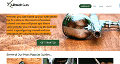 Desktop Screenshot of airbrushguru.com